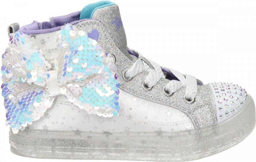 Skechers Twinkle Toes meisjes sneaker Wit multi