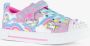 Skechers Twinkle Toes meisjes sneakers unicorns Roze Uitneembare zool - Thumbnail 2