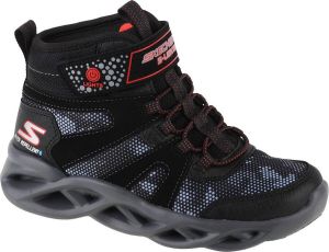 Skechers TWISTED BRIGHTS Black Red 29