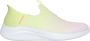 Skechers Ultra Flex 3.0 Beauty Blend Dames Instappers Geel Roze - Thumbnail 5
