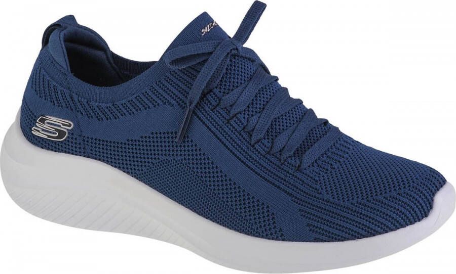 Skechers Slip-on sneakers ULTRA FLEX 3.0 BIG PLAN instapmodel met een opgestikte vetersluiting