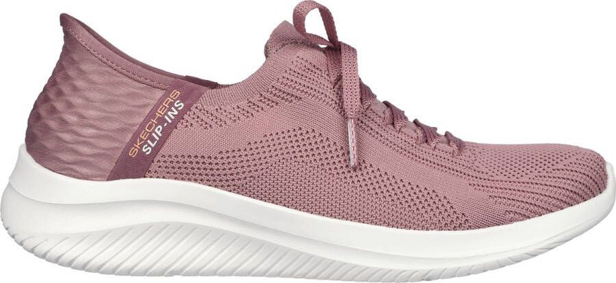 Skechers Ultra Flex 3.0 Brilliant Path Dames Sneakers Lichtroze