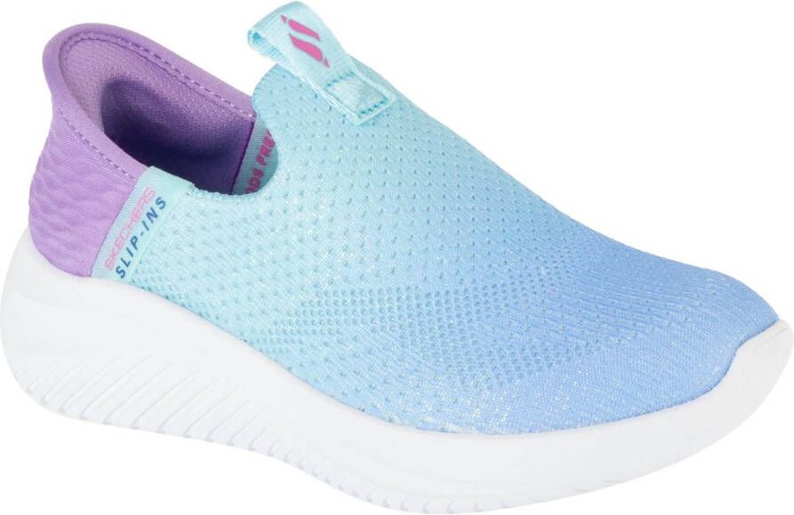 Skechers Ultra Flex 3.0 Color Boost voor meisje Blauw Sneakers