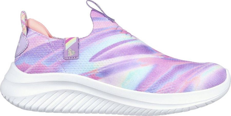 Skechers Ultra Flex 3.0 Color Me Sle Dames Instappers Lila Multicolour