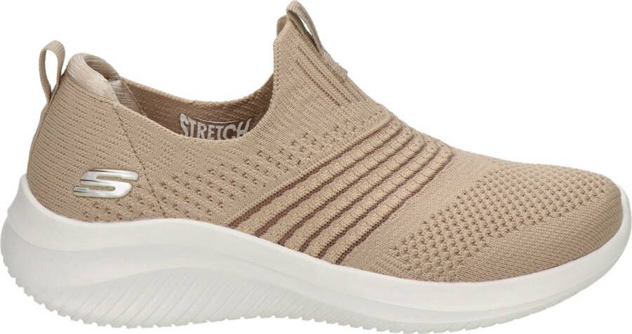 Skechers Ultra Flex 3.0 dames instapper Taupe