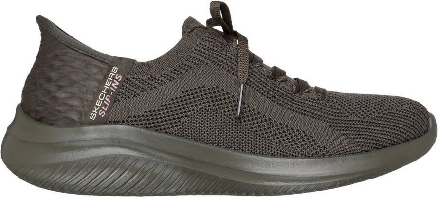 Skechers Ultra Flex 3.0-Pure lor Dames Instappers Groen