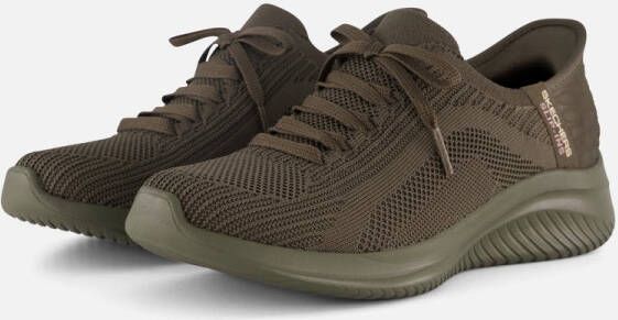 Skechers Ultra Flex 3.0-Pure lor Dames Instappers Groen