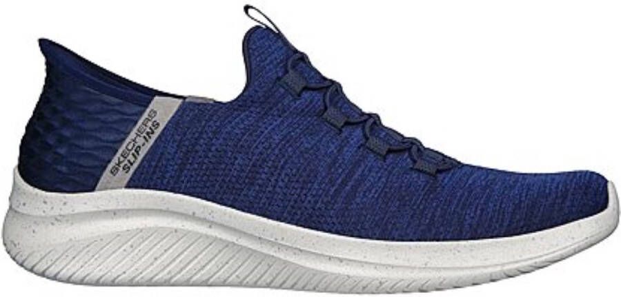 Skechers Ultra Flex 3.0 Right Away 232452-NVY. Mannen. Marineblauw. Sneakers.Sportschoenen