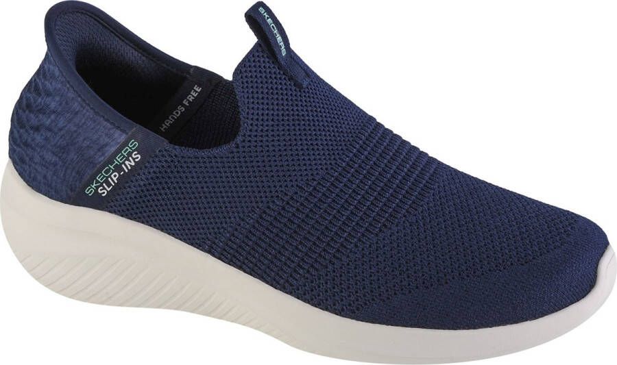 Skechers Ultra Flex 3.0 Smooth Step 149709-NVY Vrouwen Marineblauw Sneakers Sportschoenen