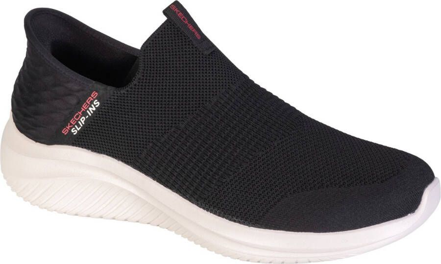 Skechers Ultra Flex 3.0 Smooth Step Slip-ins 232450-BLK Mannen Zwart Sneakers Sportschoenen