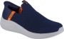 Skechers Ultra Flex 3.0 Smooth Step Slip-ins 403844L-NVY Vrouwen Marineblauw Sneakers Sportschoenen - Thumbnail 1