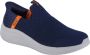 Skechers Ultra Flex 3.0 Smooth Step Slip-ins 403844L-NVY Marineblauw Sneakers Sportschoenen - Thumbnail 6