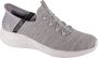 Skechers Slip-Ins Ultra Flex 3.0 Right Away 232452-GRY Mannen Grijs Sneakers Sportschoenen - Thumbnail 3