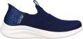 Skechers Slip-Ins Ultra Flex 3.0 Smooth Step 149709-NVY Vrouwen Marineblauw Sneakers Sportschoenen - Blauw
