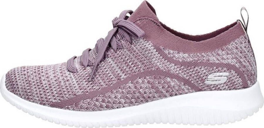 Skechers Slip on sneakers met opgestikte vetersluiting