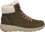Skechers Ultra Go dames veterboot Kaki - Thumbnail 1