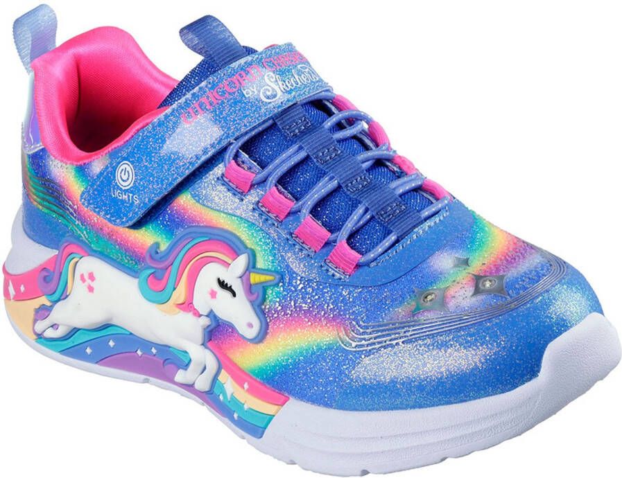 Skechers Unicorn Chaser Schoenen Blauw Jongen