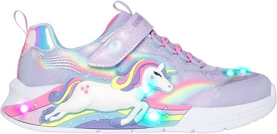 Skechers Unicorn Chaser S-Lights 302298L LVMT Roze