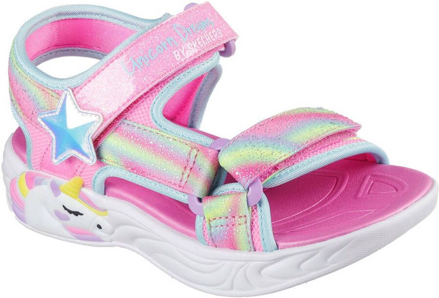 Skechers Unicorn Dreams Dreamy Sandalen Roze Meisjes