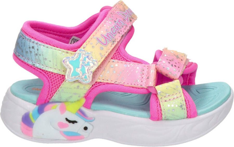 Skechers Unicorn Dreams kinder sandaal Roze