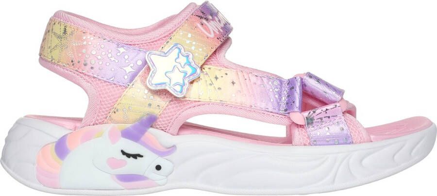 Skechers Unicorn Dreams Sandal Majes Meisjes Sandalen Roze;Multicolour