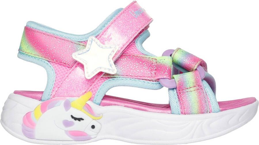 Skechers Unicorn Dreams Zandal- Dreamy Meisjes Sandalen Roze
