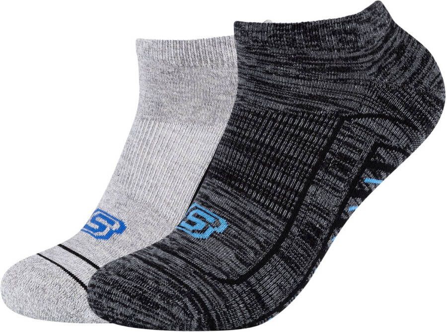 Skechers Unisex Lage Sokken 2 Pairs Comfortabel en Duurzaam