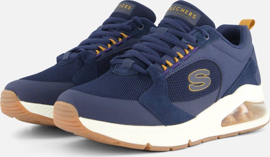 Skechers Grigor Sneakers Stijlvol en Comfortabel Blauw Heren