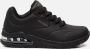 Skechers Uno 2 Air Around You 155543-BBK Vrouwen Zwart Sneakers - Thumbnail 2