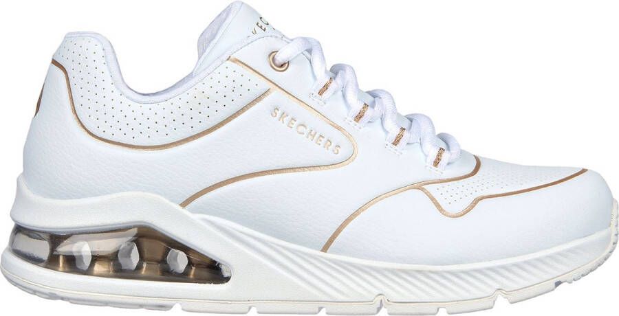 Skechers Uno 2 Golden Trim 155637 WTGD Wit