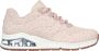 Skechers Uno 2 In Kat Neato Dames Sneakers Lichtroze - Thumbnail 4