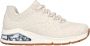 Skechers Lage Sneakers Uno 2 In Kat-Neato 155642-OFWT Off White - Thumbnail 1
