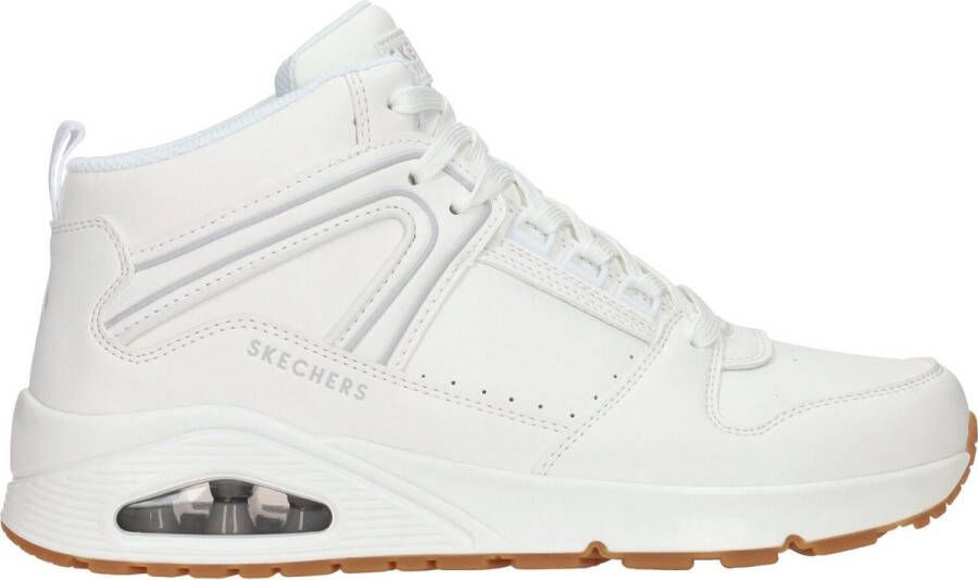 Skechers Uno 2 Keep Close Veterboot Mannen Wit - Foto 4