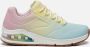 Skechers Uno 2 Color Waves sneakers dames(155628 WMLT ) - Thumbnail 1