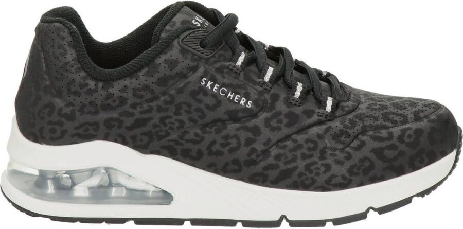 Skechers 2 In-Kat-Neato Sneaker met Air-cooled Memory Foam Zwart Heren