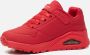 Skechers Uno Air Blitz sneakers rood Textiel - Thumbnail 1