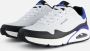 Skechers Uno Timeline wit blauw sneakers heren (232347 WBL) - Thumbnail 9