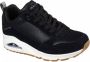 Skechers Uno-Solid Air 155132-BLK Vrouwen Zwart Sneakers - Thumbnail 1