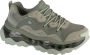 Skechers Uno Chaos 177935-SAGE Vrouwen Groen Sneakers Sportschoenen - Thumbnail 1