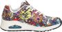 Skechers Uno Vexx Color Doodle Sneakers rood Dames - Thumbnail 10