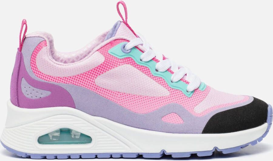 Skechers Uno Color Steps Meisjes Sneakers Zwart Multicolour - Foto 2