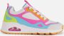 Skechers Uno Color Steps Meisjes Sneakers Multicolour - Thumbnail 1