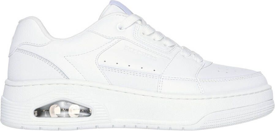 Skechers Uno Court Courted Style Dames Sneakers Wit