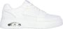 Skechers Uno Court Courted Style Dames Sneakers Wit - Thumbnail 1