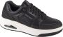 Skechers Uno Court Low-Post 183140-BLK Mannen Zwart Sneakers - Thumbnail 1