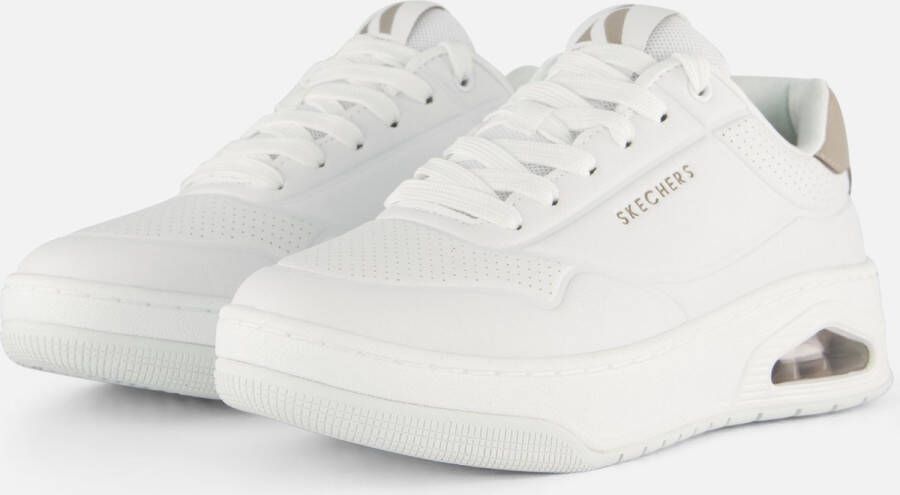 Skechers Uno Court Sneakers beige Synthetisch Dames - Foto 3