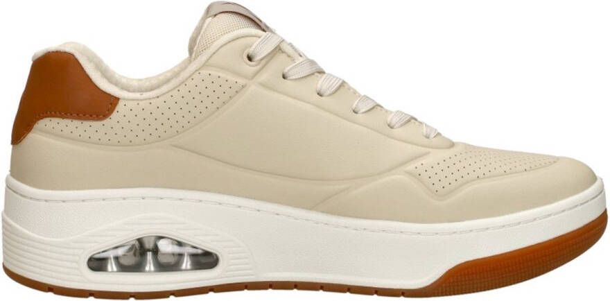 Skechers Uno Court Sneakers Laag Gebroken wit
