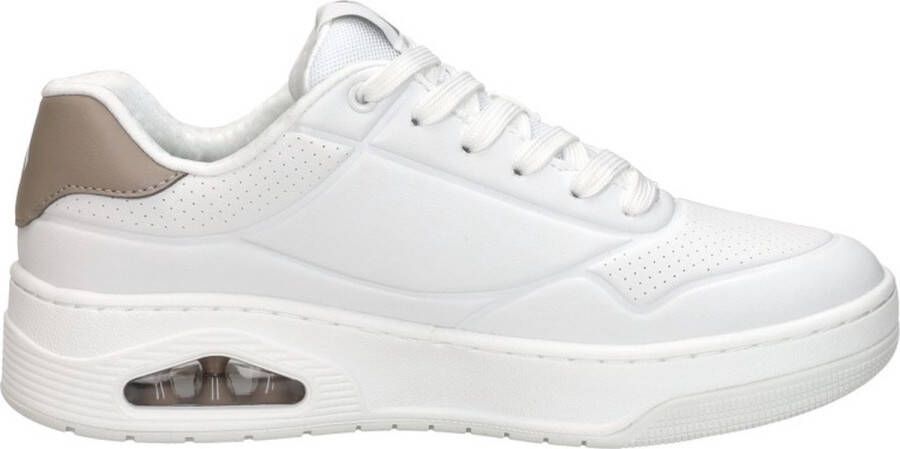 Skechers Uno Court Sneakers beige Synthetisch Dames