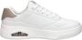 Skechers Uno Court Sneakers beige Synthetisch Dames - Thumbnail 1