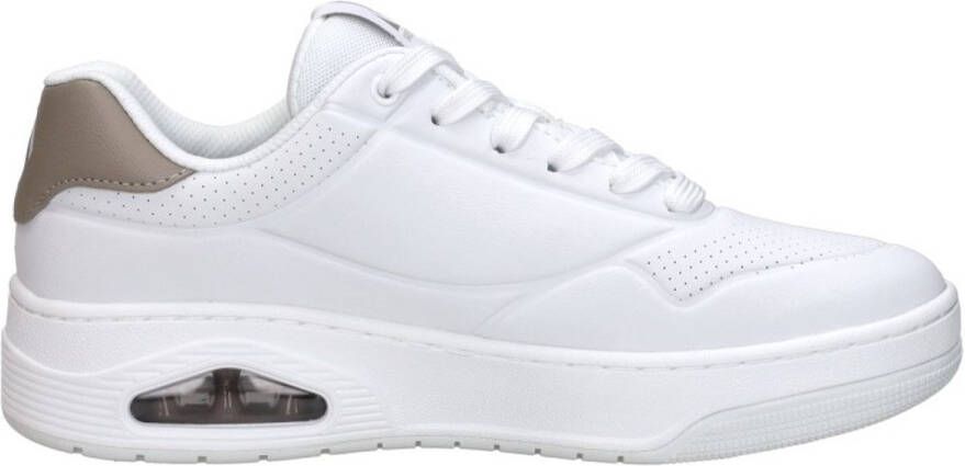 Skechers Uno Court Sneakers beige Synthetisch Dames